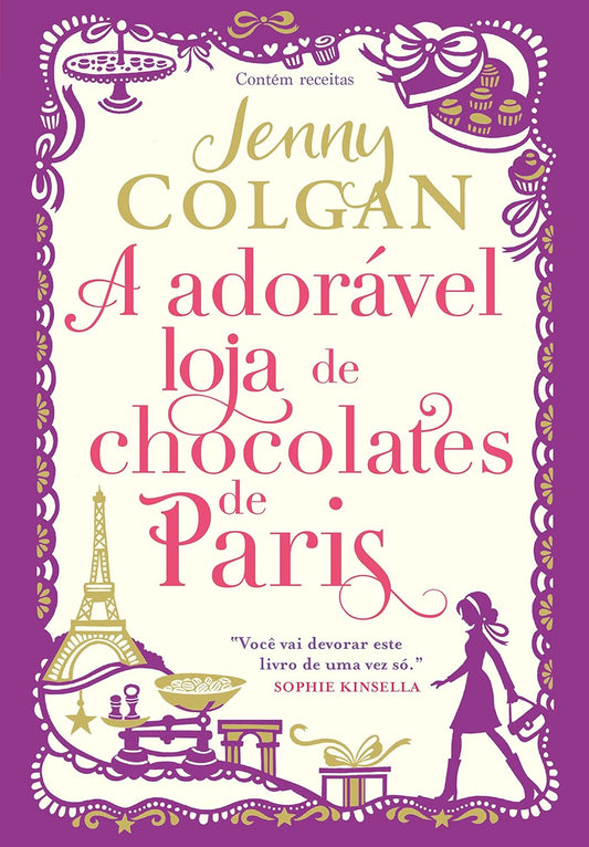 A adorável loja de chocolates de Paris - Jenny Colgan - Capa comum