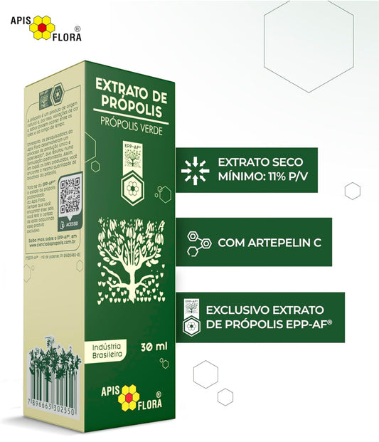 Extrato de Própolis Verde 30 ml Apis flora