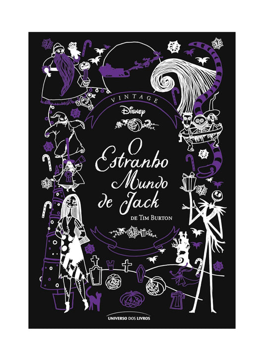 O Estranho Mundo de Jack - Tim Burton - Capa dura