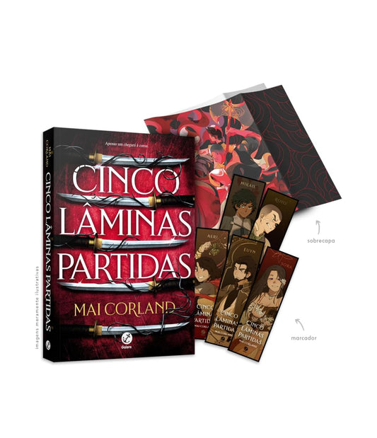 Cinco lâminas partidas (Vol. 1 As Lâminas Partidas) + BRINDES - Mai Corland