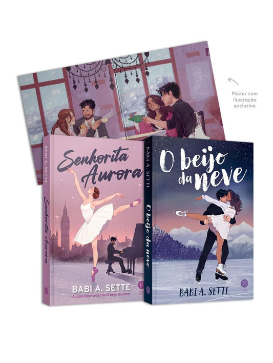 Kit Babi A. Sette: Senhorita Aurora + O beijo da neve + brinde