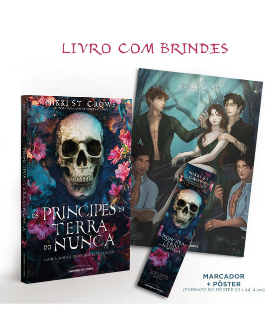 Os príncipes da Terra do Nunca - Edição com brinde - Nikki St. Crowe