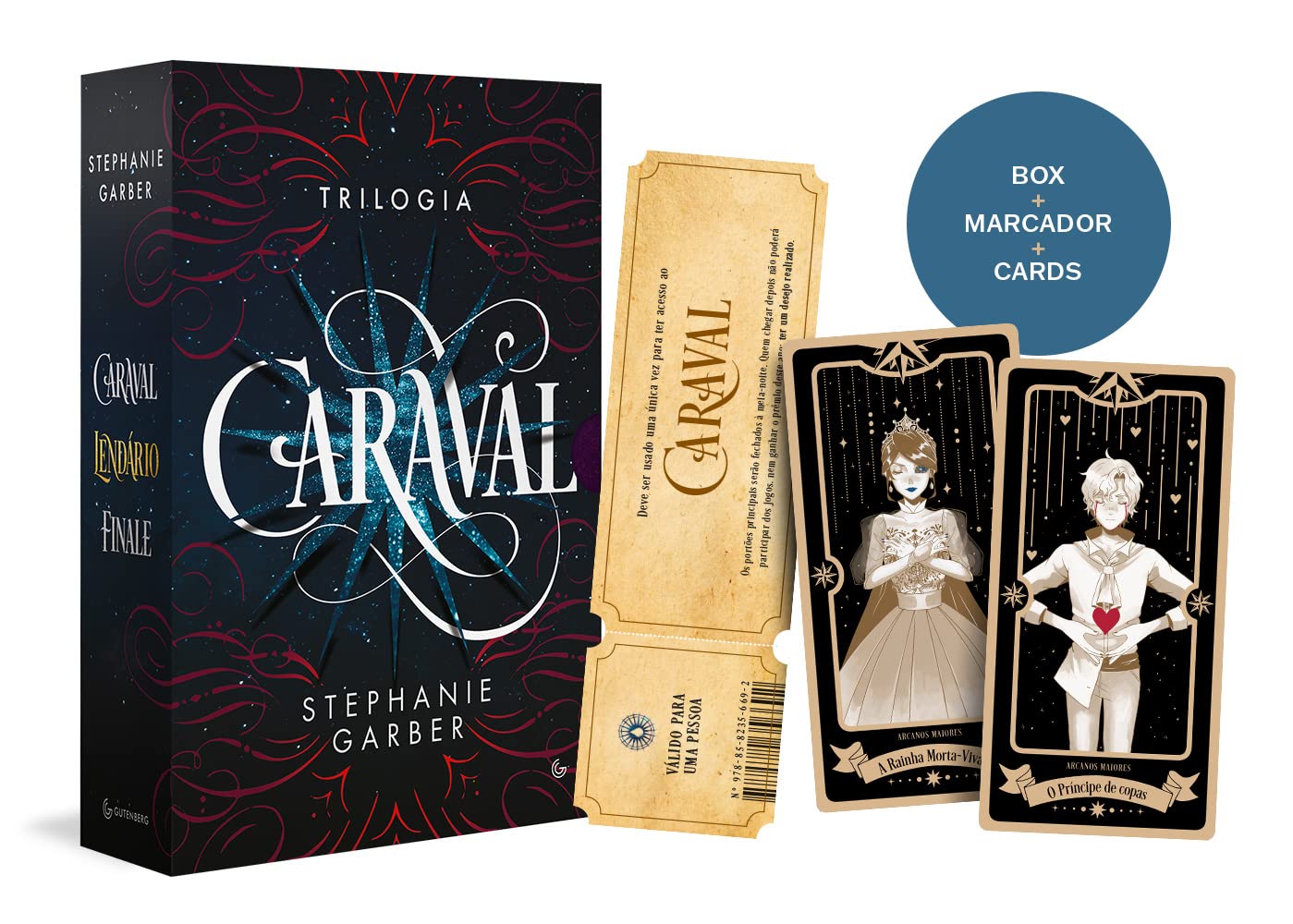 Trilogia Caraval (Caraval, vol. 1; Lendário, vol. 2; Finale, vol. 3)