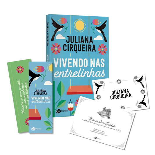 Vivendo nas Entrelinhas – Edição com Brinde (Bookplate Autografado + Cartão) - Juliana Cirqueira