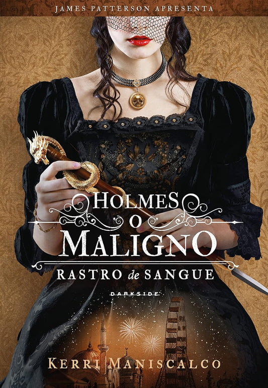 Rastro de Sangue: Holmes, o Maligno: 4 - Capa dura Darkside - Kerri Maniscalco