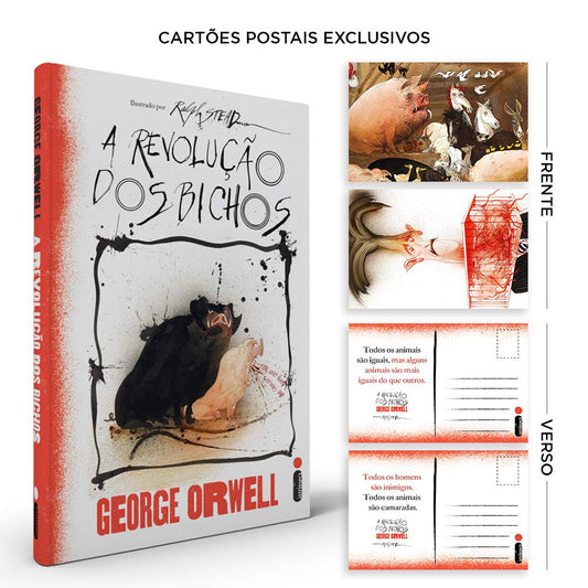 A Revolução Dos Bichos + Kit De Cards Exclusivos Amazon - George Orwell